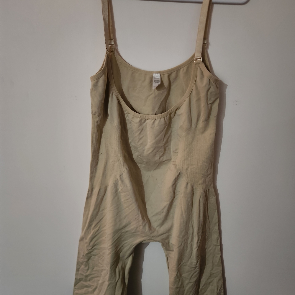 Women's Beige Shapewear Bodysuit